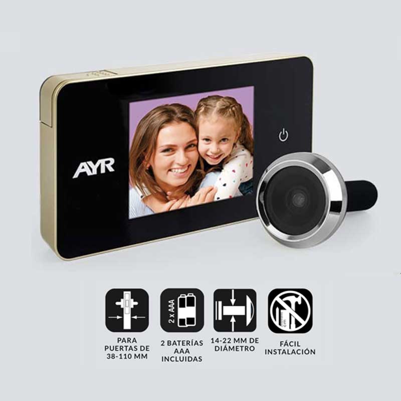Mirilla Digital AYR 756 para puertas