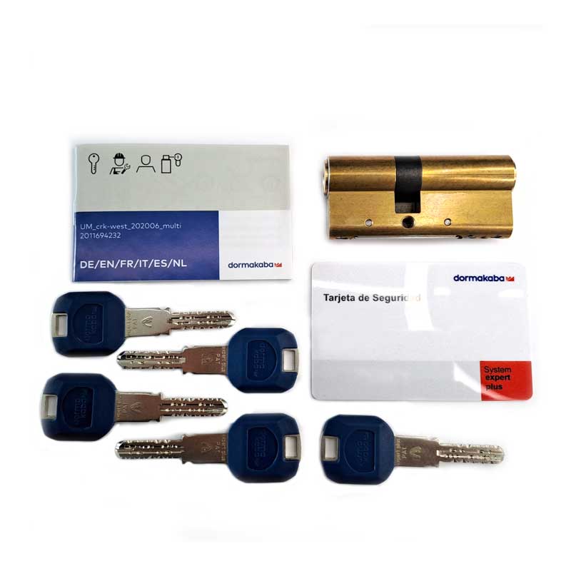 cilindro KABA EXPERT PLUS laton