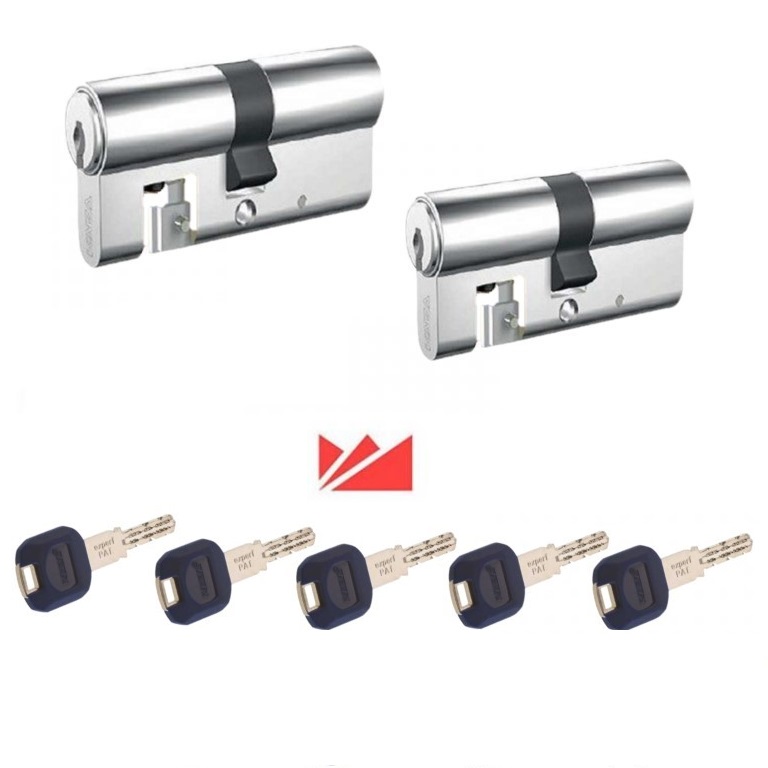 Bombines IGUALADOS a misma llave KABA Expert Plus Lam