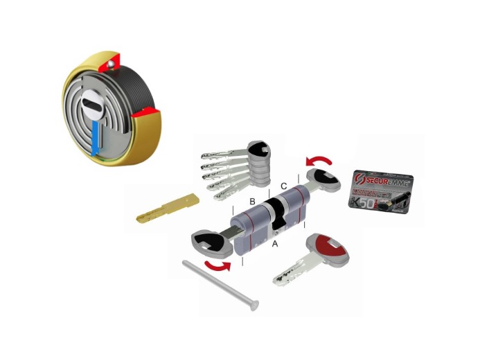 Pack Bombín Securemme EVO K50 + Escudo Disec ROK