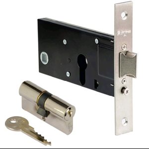 Cerradura para embutir INTHER 727/60 y 727/70, INOX I-5